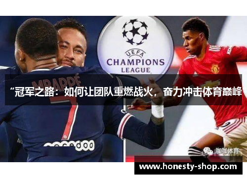 “冠军之路：如何让团队重燃战火，奋力冲击体育巅峰”